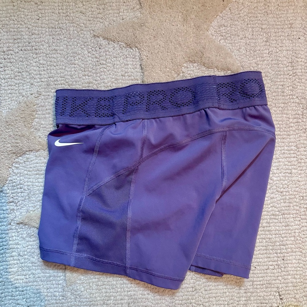 Nike Pro Training Dri-Fit 3 inch mesh shorts Purple SM/XS